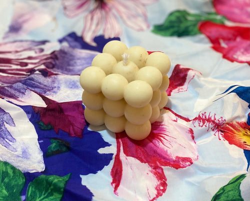 Bubble Cube Candle