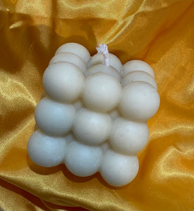 Bubble Cube Candle
